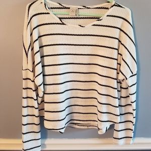 Paper Crane striped top